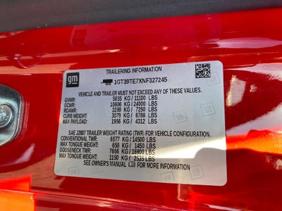 2022 GMC Sierra 3500 HD SLE