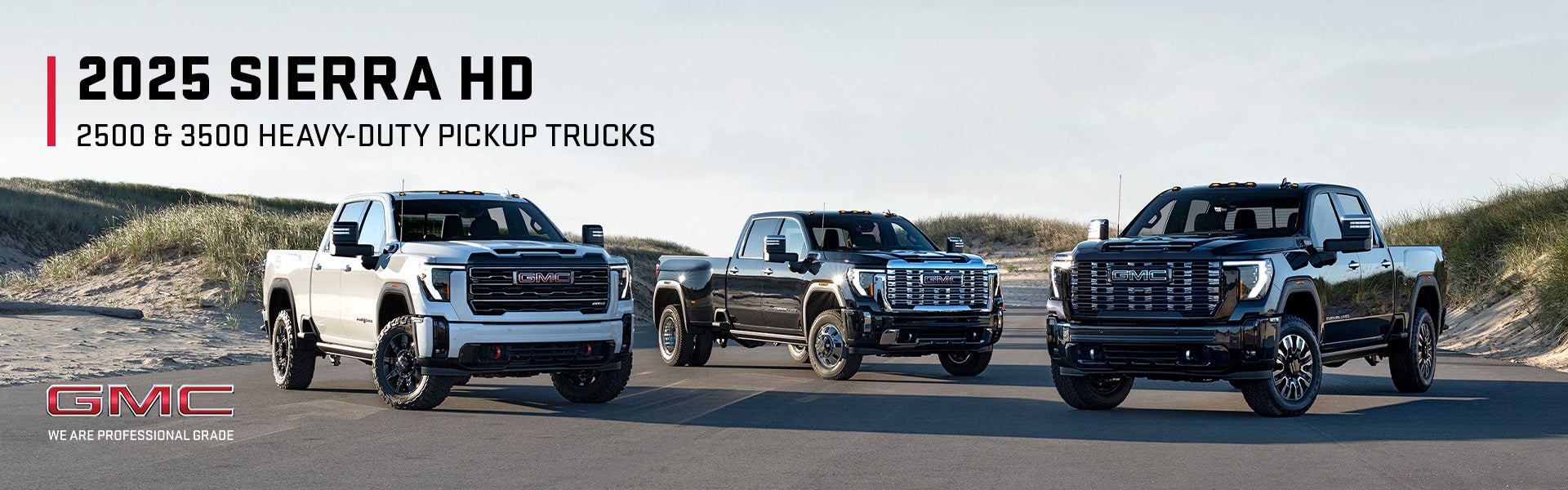 2025 Sierra HD 2500 & 3500 Heavy-Duty Pickup Trucks