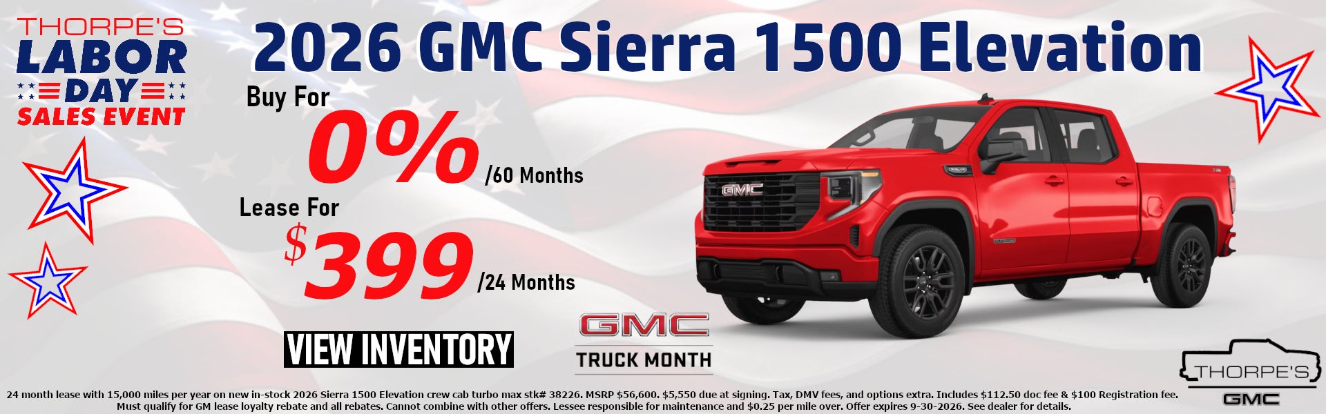 2026 GMC Sierra 1500 Elevation