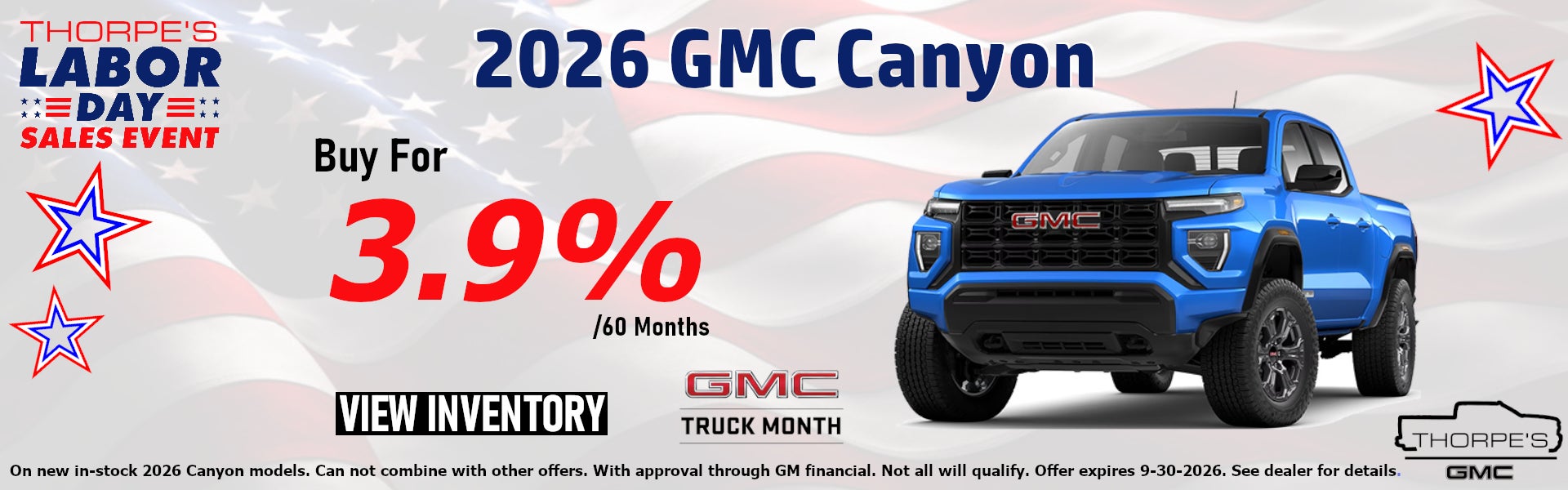2026 GMC Canyon